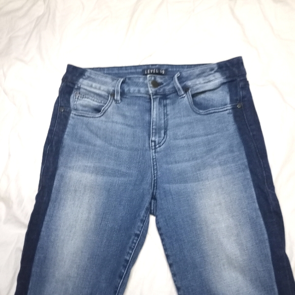 LEVEL 99 JANICE SIDE STRIPE SKINNY JEANS Sz 29 - Picture 4 of 12